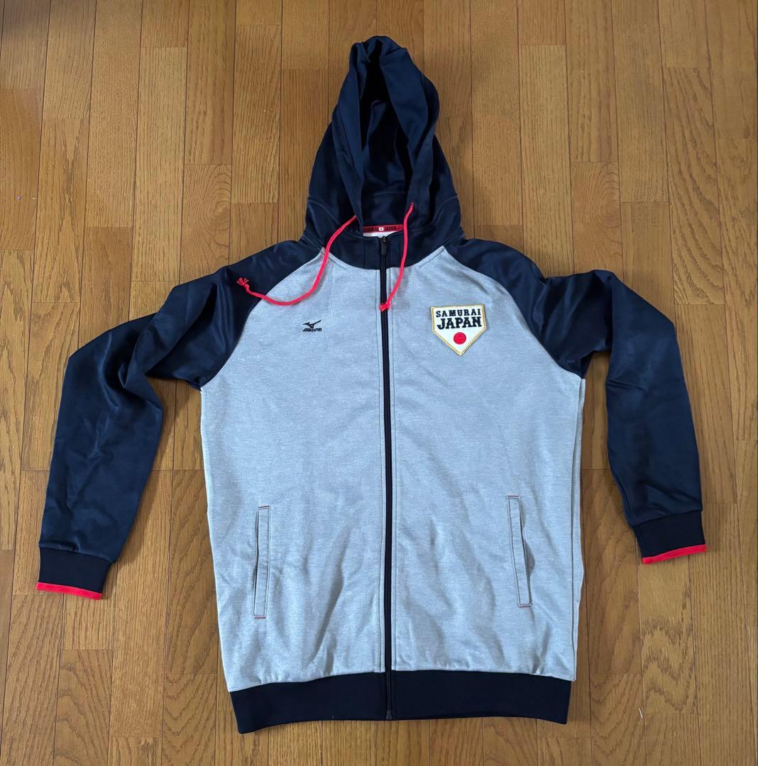 Mizuno 侍JAPAN フード付きジャケット上下 XO