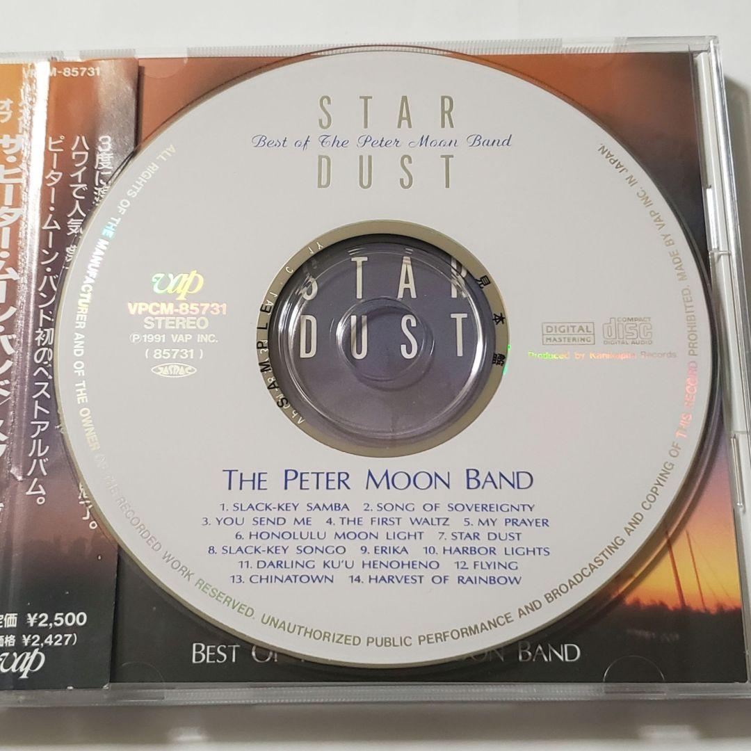 国内盤　非売品レア　：　Peter Moon Band　／　Star Dust