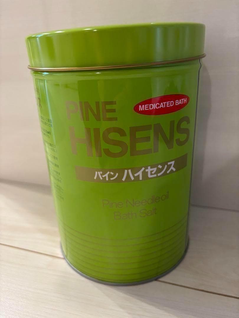 パインハイセンス 6缶セット 高陽社 腰痛 冷え性 松の精油 バスソルト 入浴剤