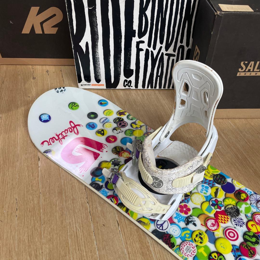 BURTON×５１５０　バートン　バインディング付　スノーボードセット