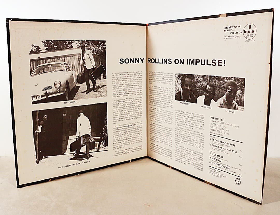 ジャズレコード　ソニー・ロリンズ　2LPセット