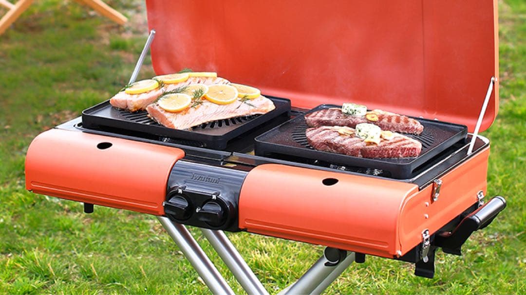 値引き中！イワタニ スタンド型BBQグリル グリルスターII CB-SBG-2