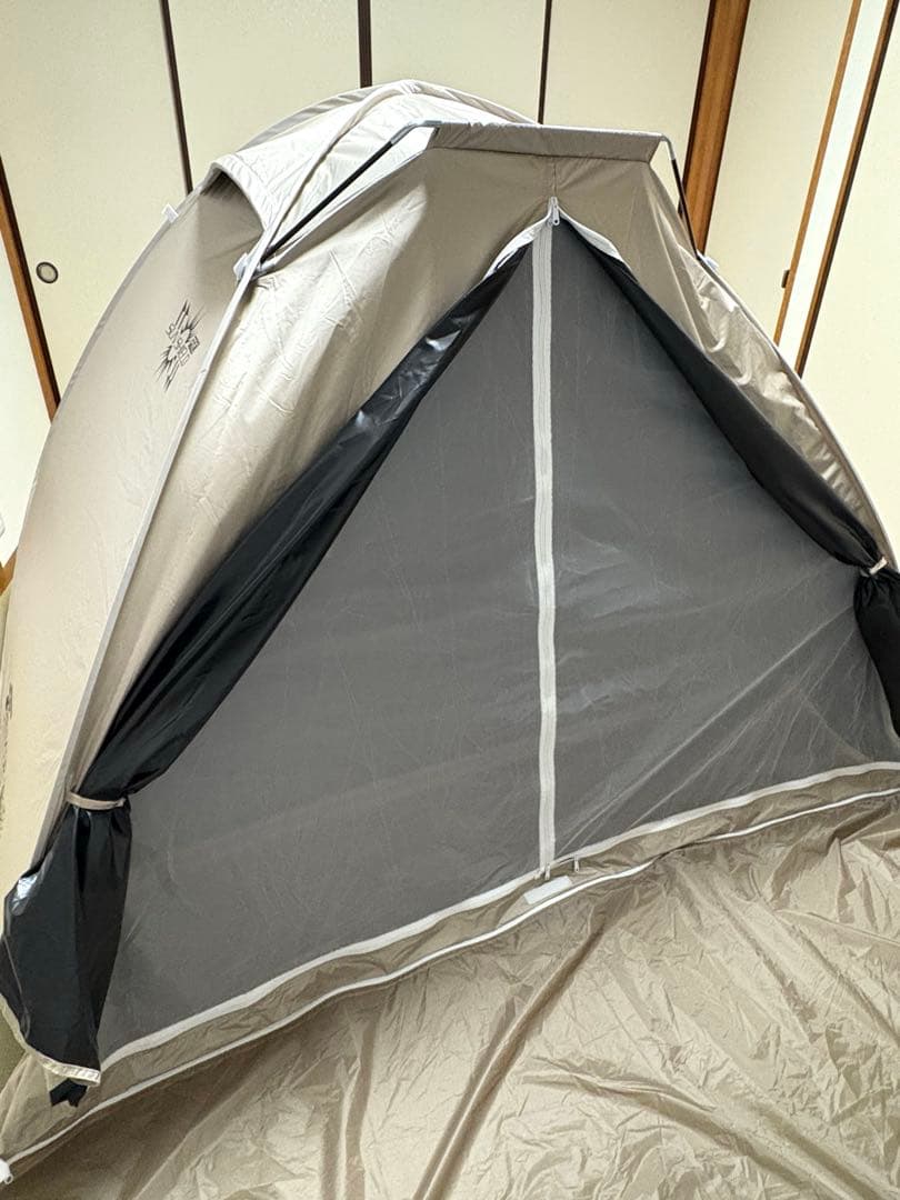 FIELDOOR フルクローズサンシェードテント 完全遮光　ベージュ　200㎝