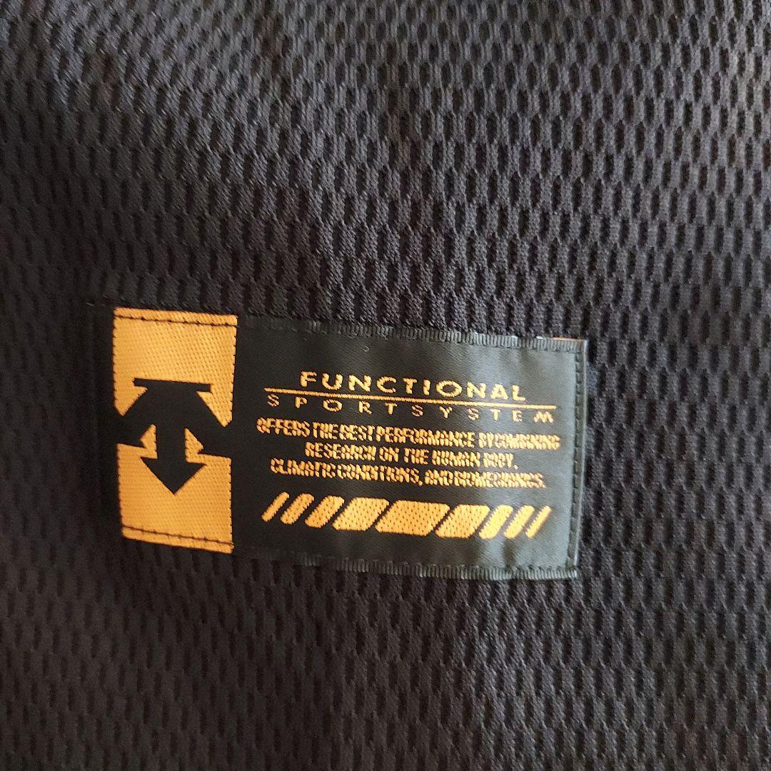 【MLB】希少 デサント製 メッツ 刺繍 ユニフォーム L 黒