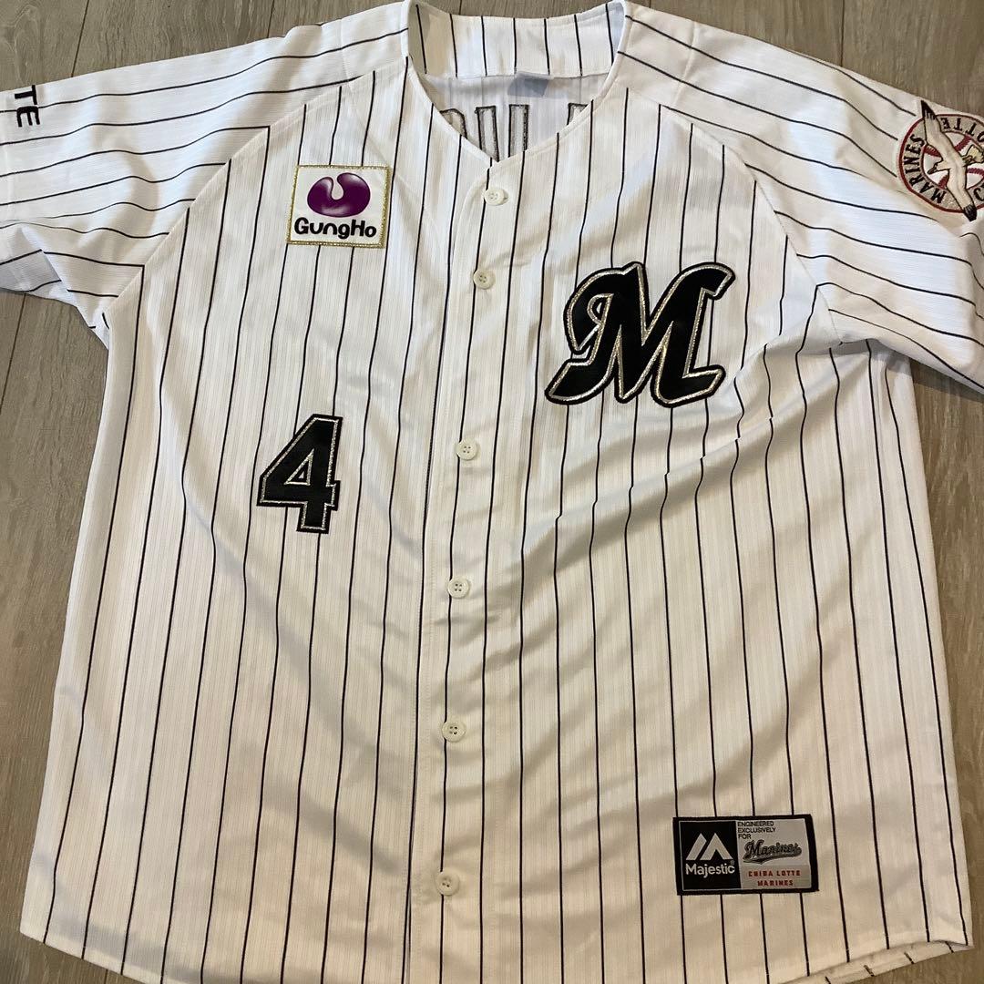 千葉ロッテマリーンズ　藤岡祐大　ユニフォーム　Lサイズ　未使用