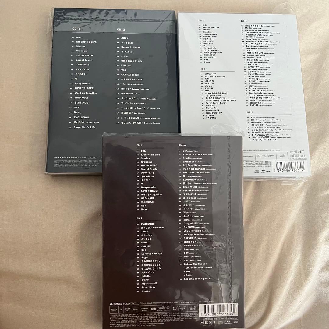 Man THE BEST 2020-2025 3形態【Blu-ray】