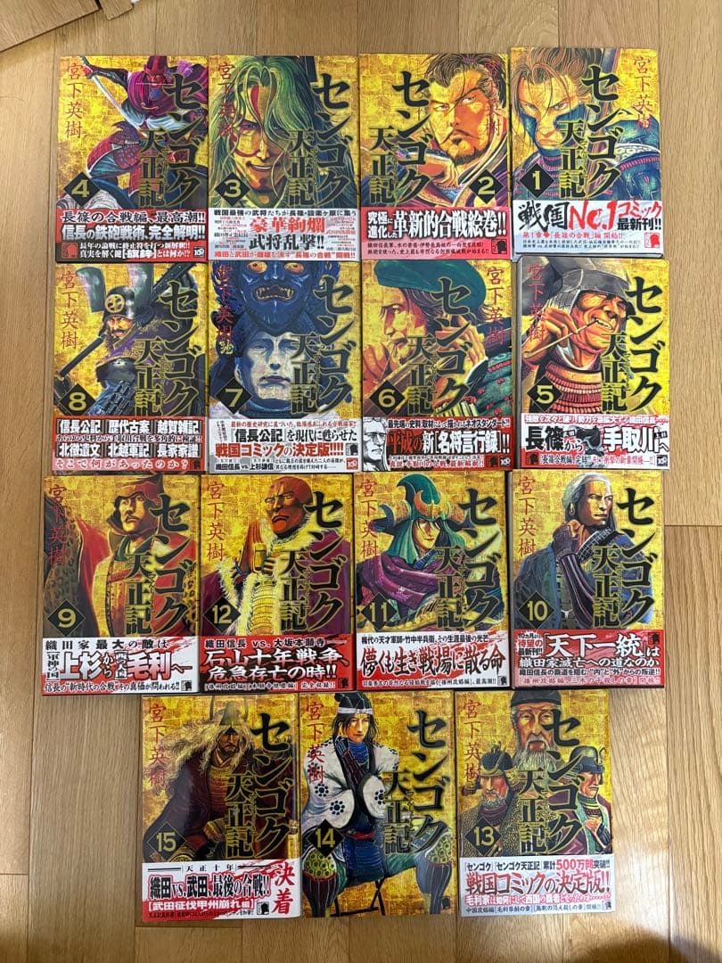 センゴク天正記、センゴク一統記　全巻セット