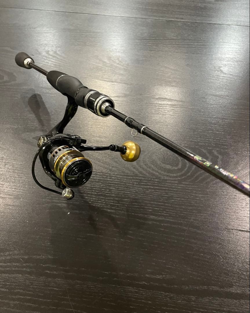 6点アジングセット・2ピースロッド（168㌢）&リール・ダイワ月下美人ワーム付き