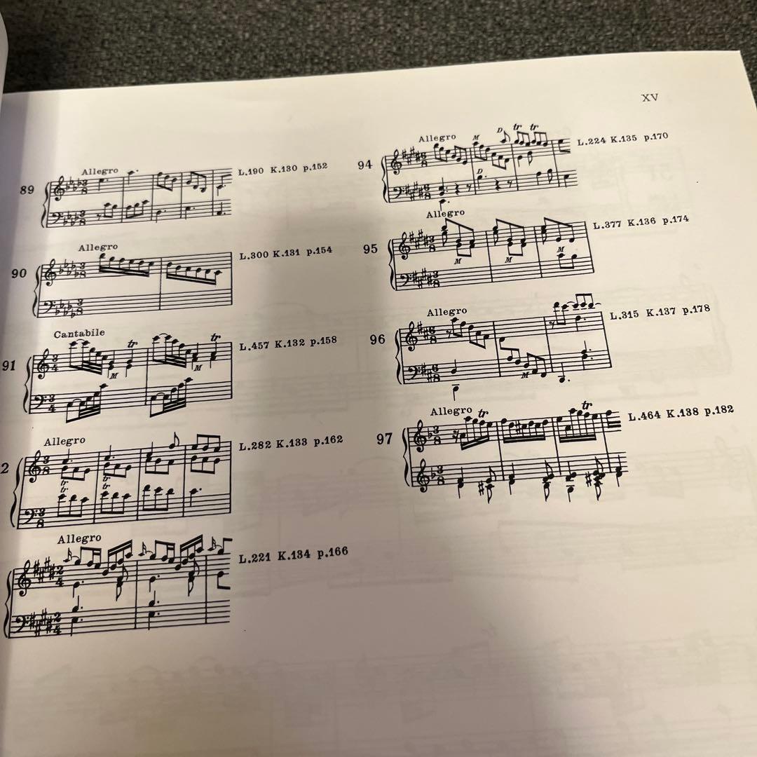 Scarlatti Sonate per clavicembalo 2巻