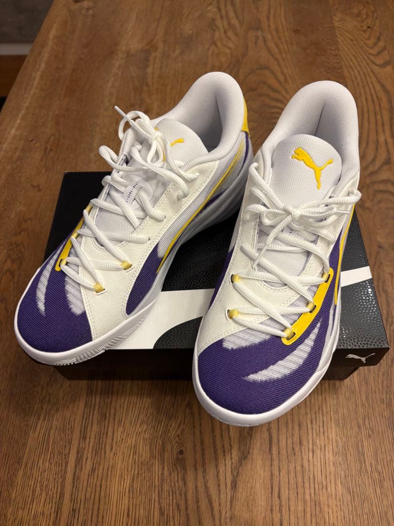 PUMA オールプロニトロ　レイカーズカラー　28.0cm 未使用品