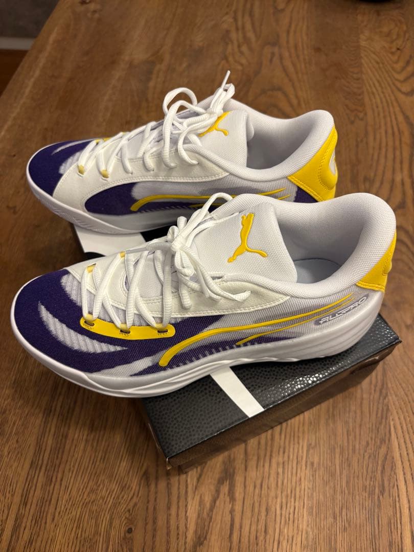 PUMA オールプロニトロ　レイカーズカラー　28.0cm 未使用品