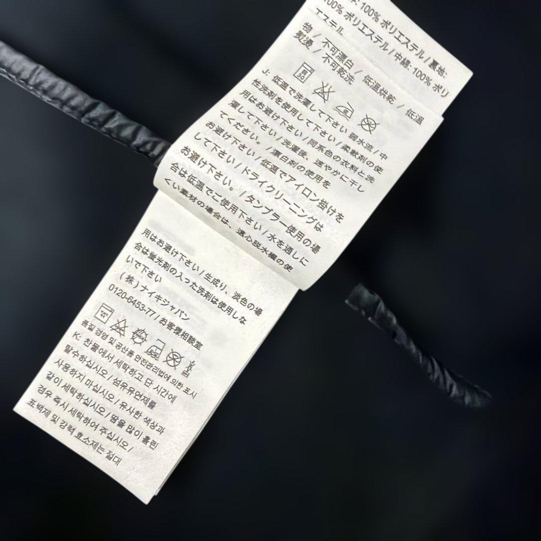 NIKE GOLF エアロロフトフィルジャケット　ブラック　Sサイズ