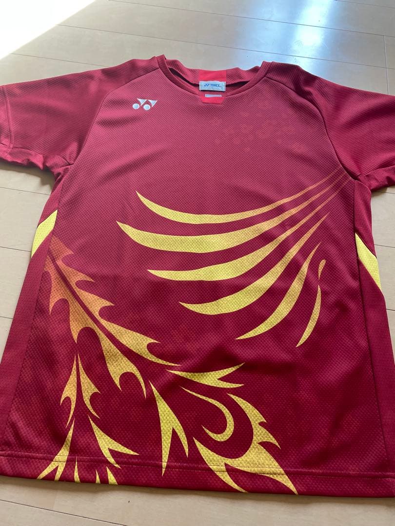 YONEX バドミントン東京オリンピックユニフォームゲームシャツ。