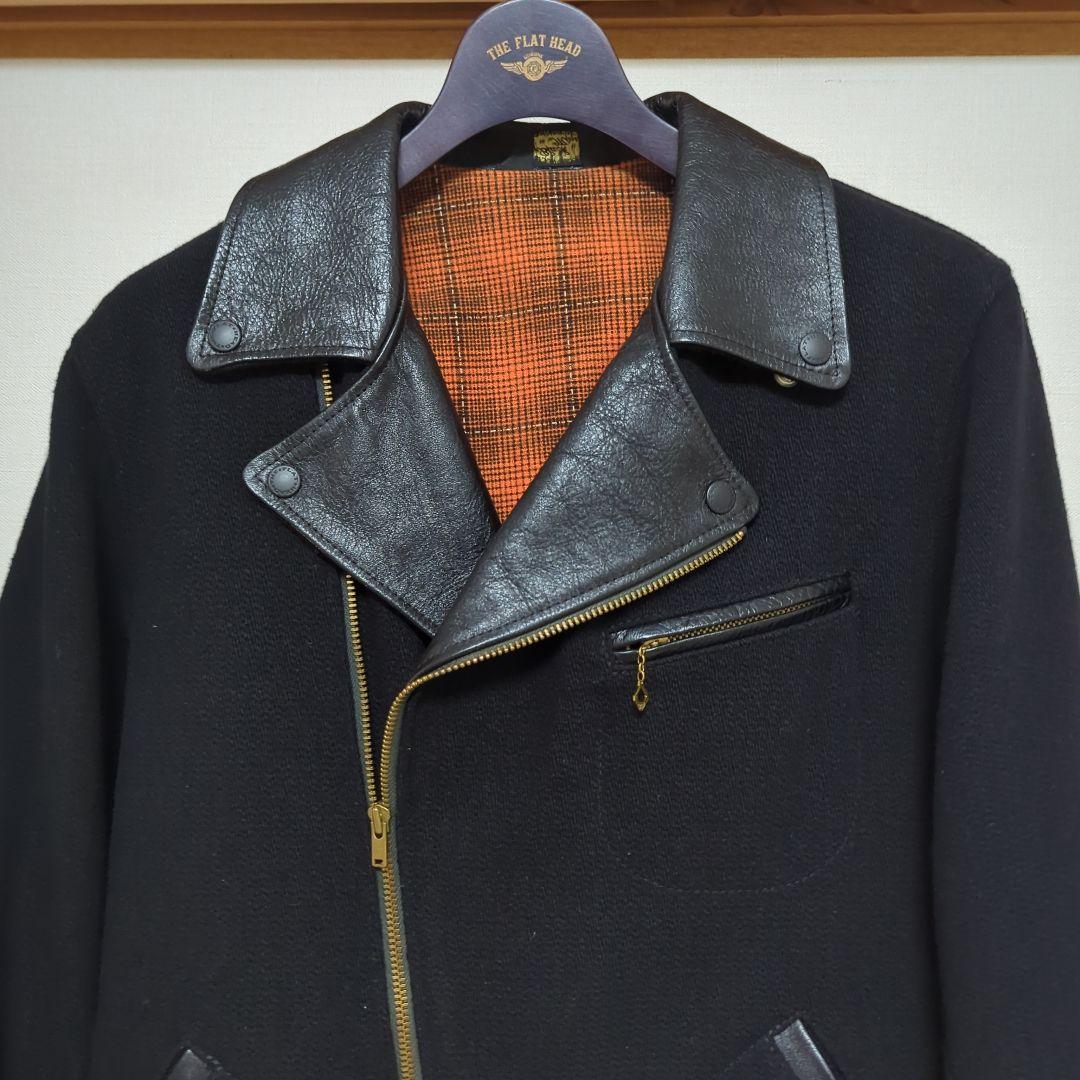 The flat head ホースハイド ライダースジャケット