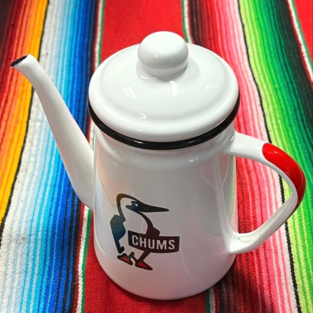 CHUMS Enamel kettle チャムス ケトル　ホーロー