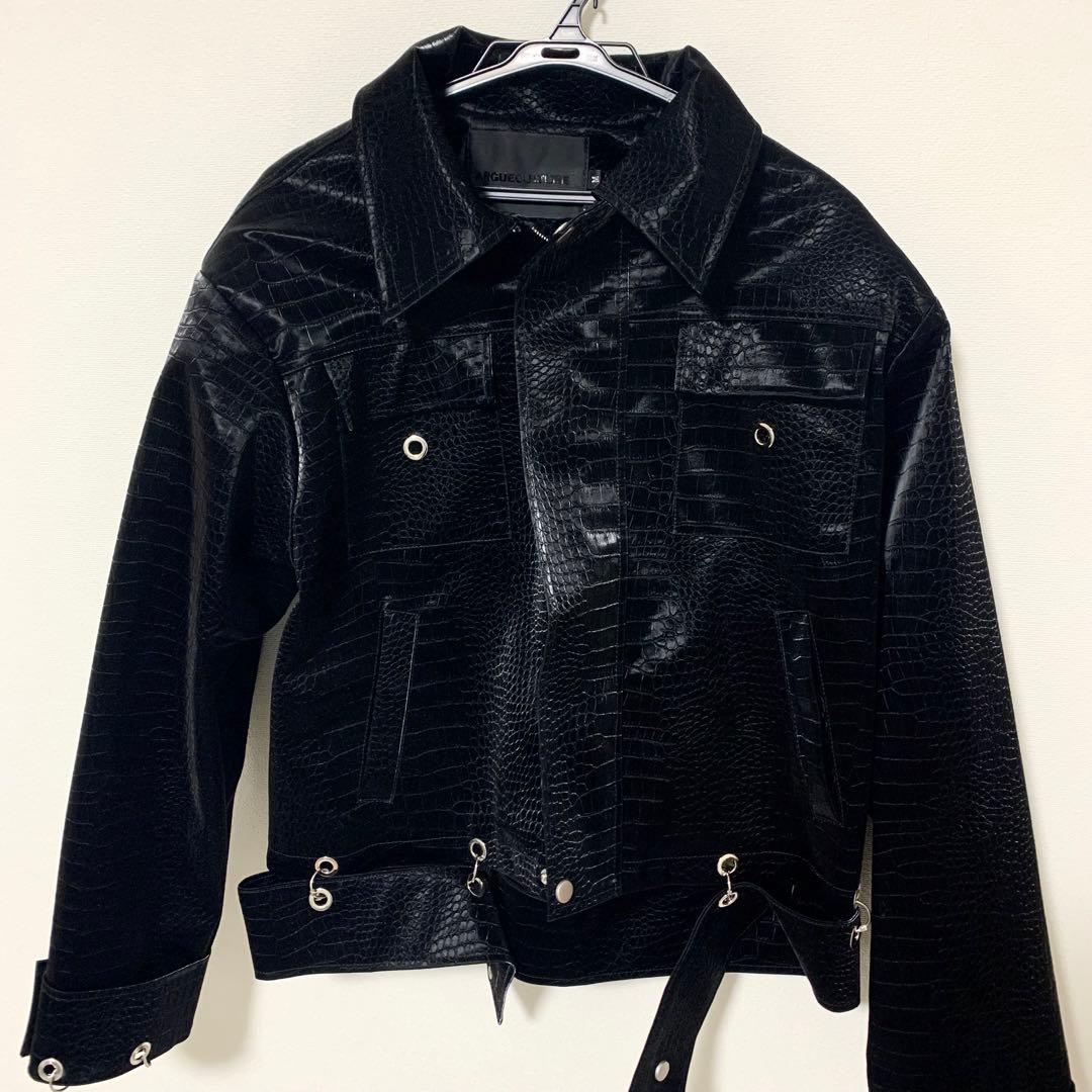 美品✨️Argue Culture レザージャケットショート丈ストリートおしゃれ