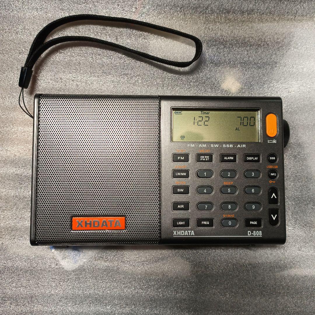 XHDATA D-808 受信機