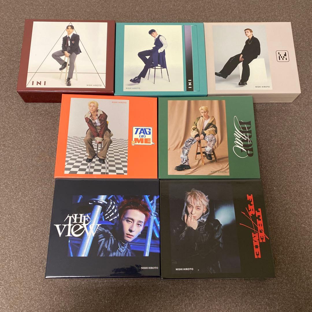 INI 西洸人 ユニバBOX7種セット