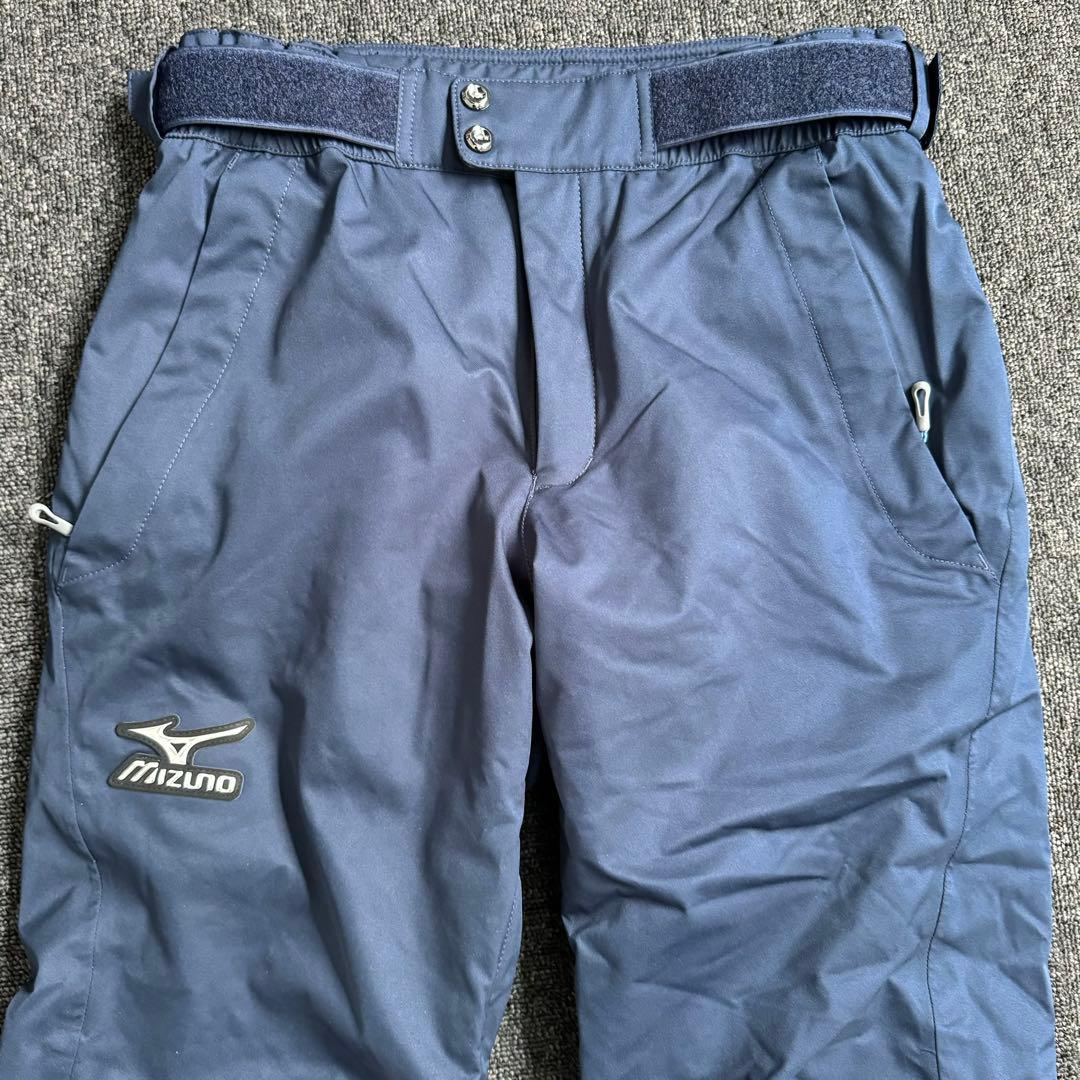 美品！！ミズノ　スキーウェア　パンツ　サイズS ネイビー