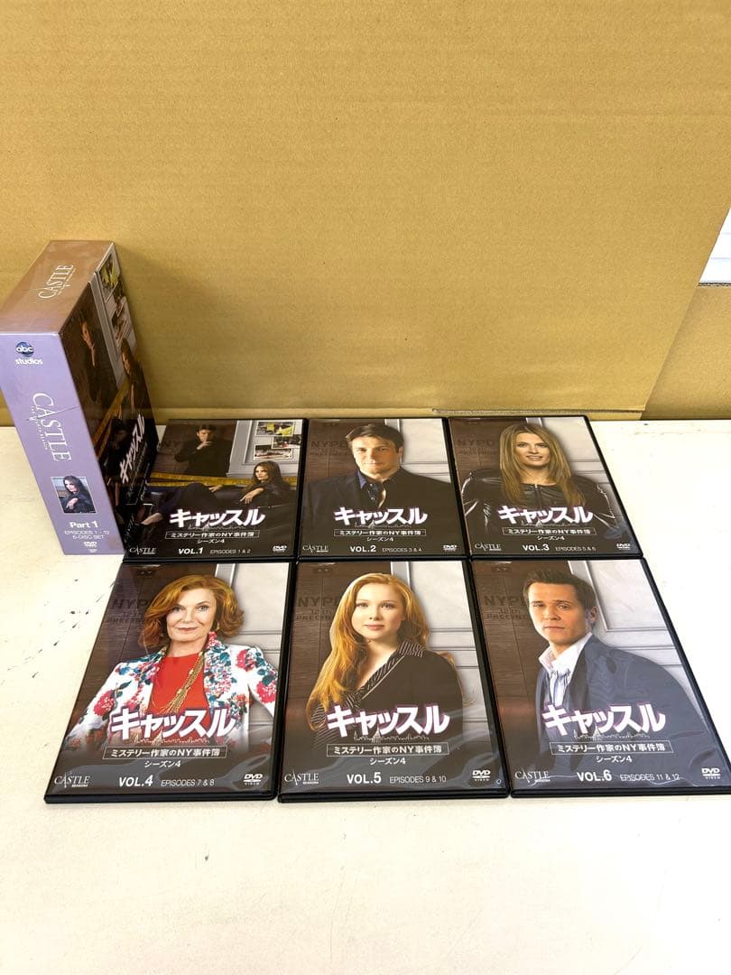 J751キャッスル/ミステリー作家のNY事件簿 コレクターズ DVDBOX 洋画