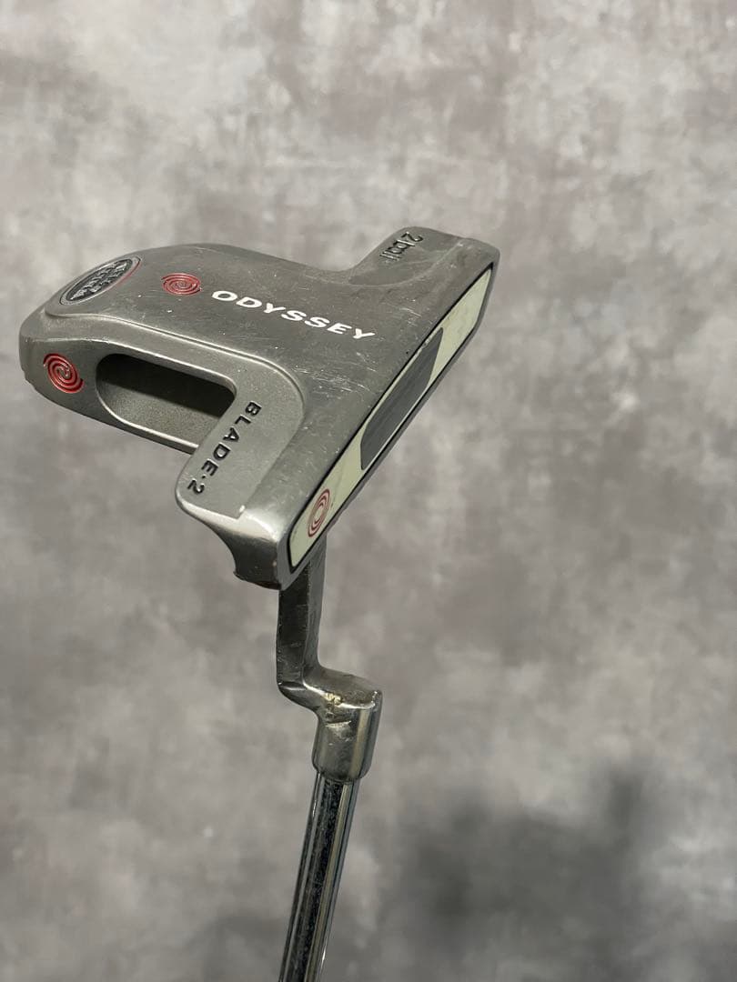 ODYSSEY White Steel 2ball Blade パター