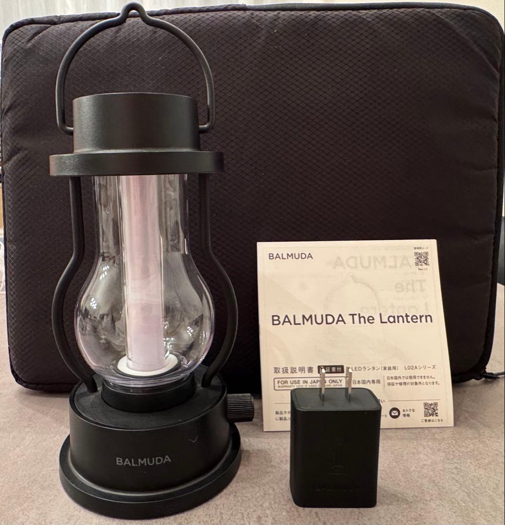週末限定特価◼️中古品◼️ BALMUDA The Lantern L02A-BK