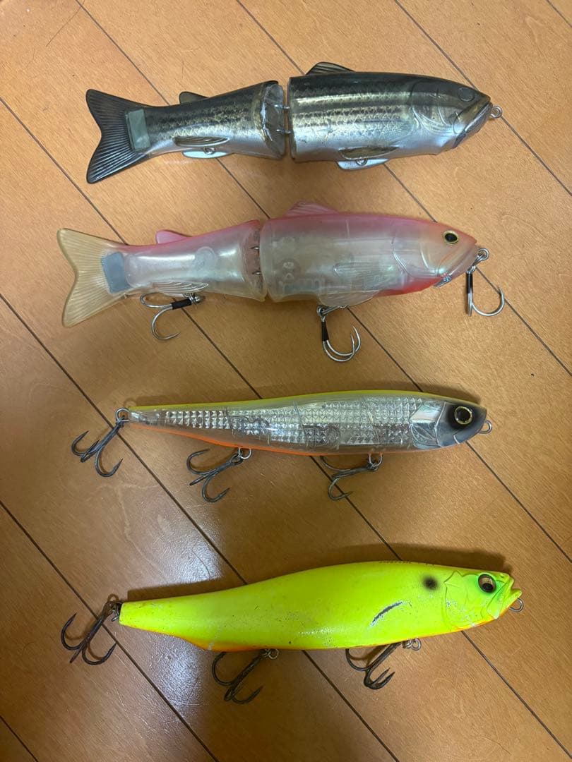 DEPSスライドスイマー250 Megabassメガドッグ220他セット