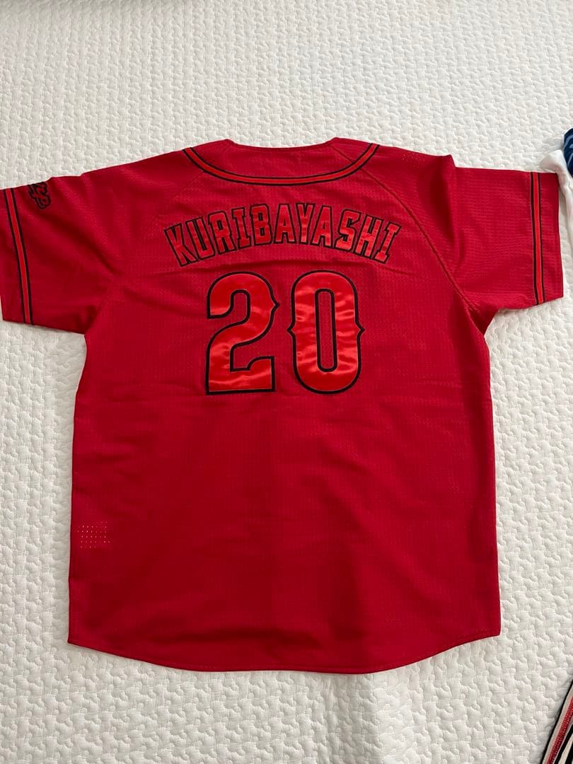 KURIBAYASHI 背番号20 赤ユニフォーム