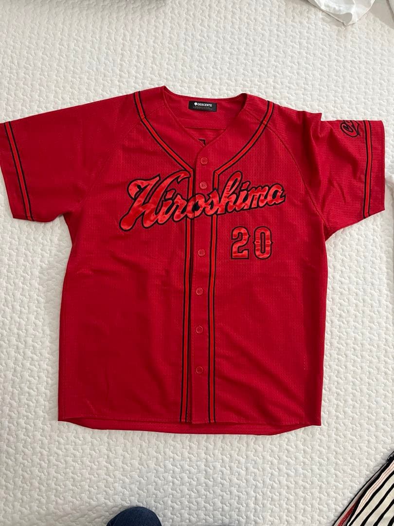 KURIBAYASHI 背番号20 赤ユニフォーム