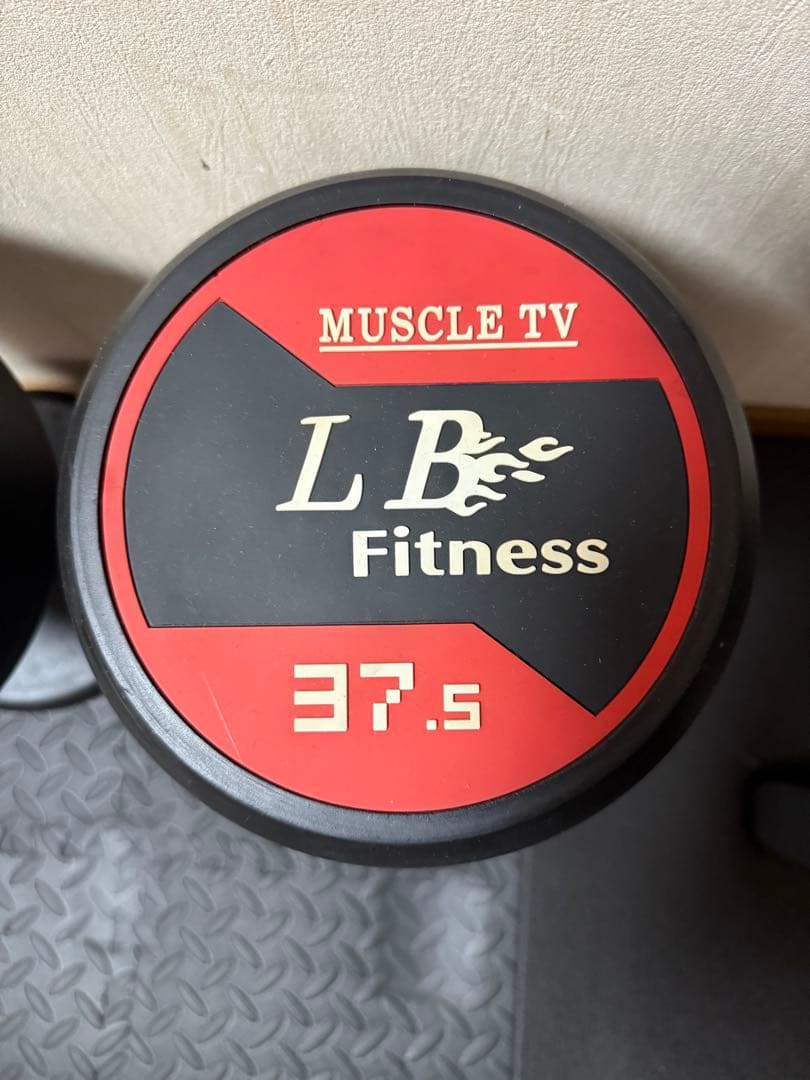 MUSCLE TV LB Fitness ダンベル 37.5kg 2個　発送不可