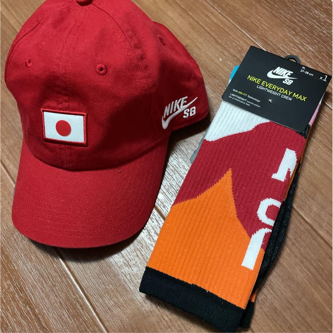 ナイキ SB 日本 キャップ ソックス セット