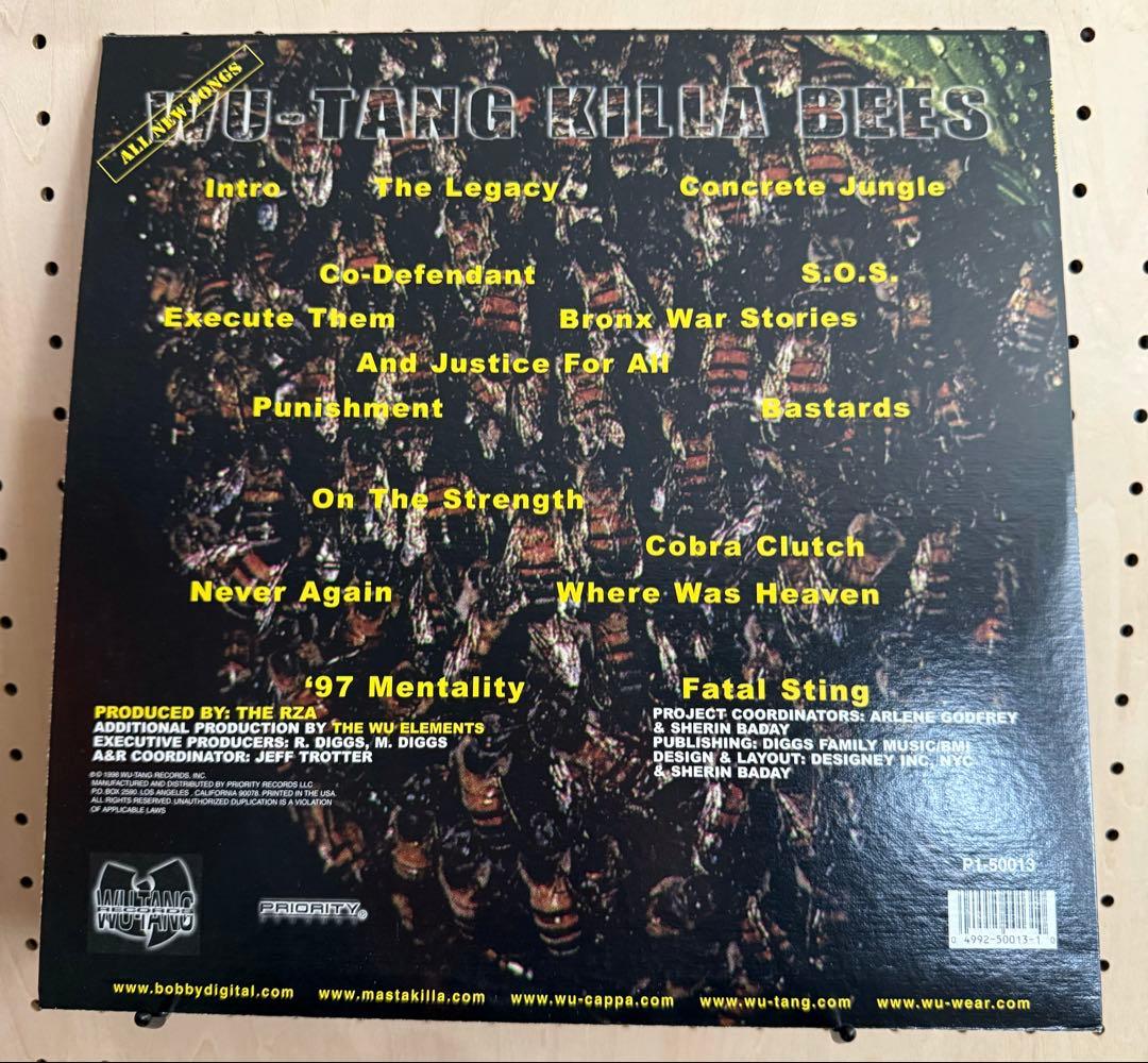 WU-TANG KILLA BEES THE SWARM ２枚組レコード