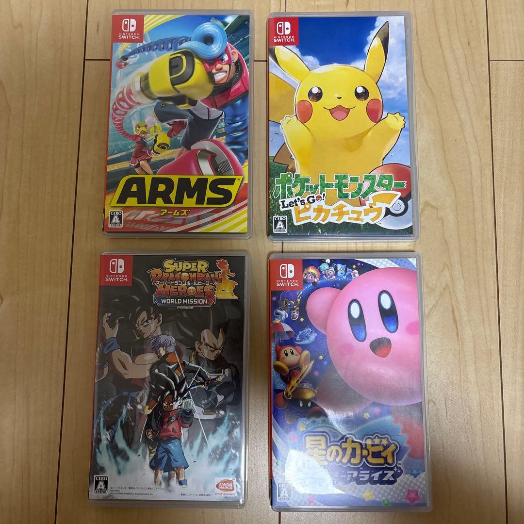 Nintendo Switch ゲームソフト 4本セット