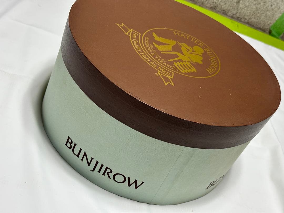 BUNJIROW フェルトハット　ブラック　メンズ　帽子 箱あり