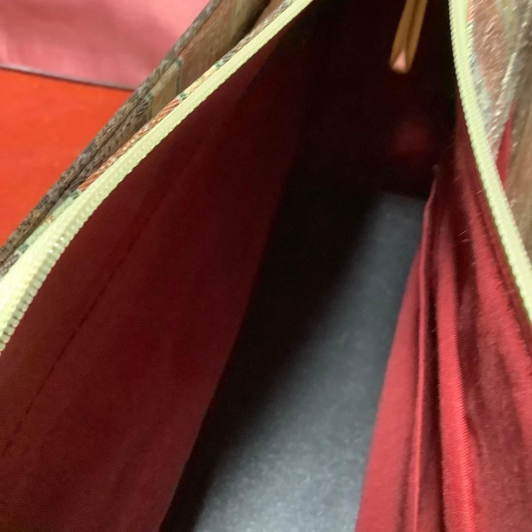 新品着物和装用利休バッグ(金色)