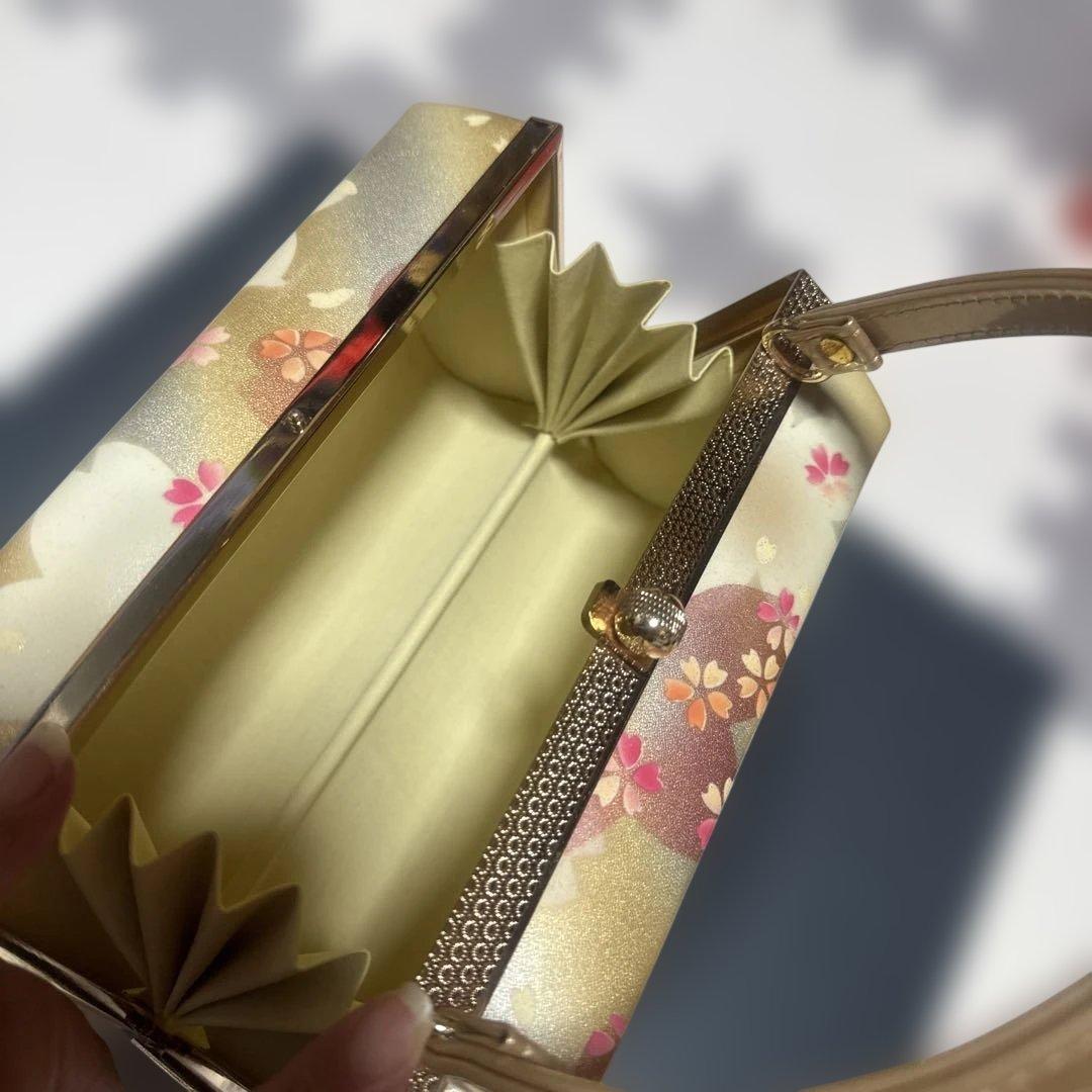 新品　美しい桜柄の草履バッグセット