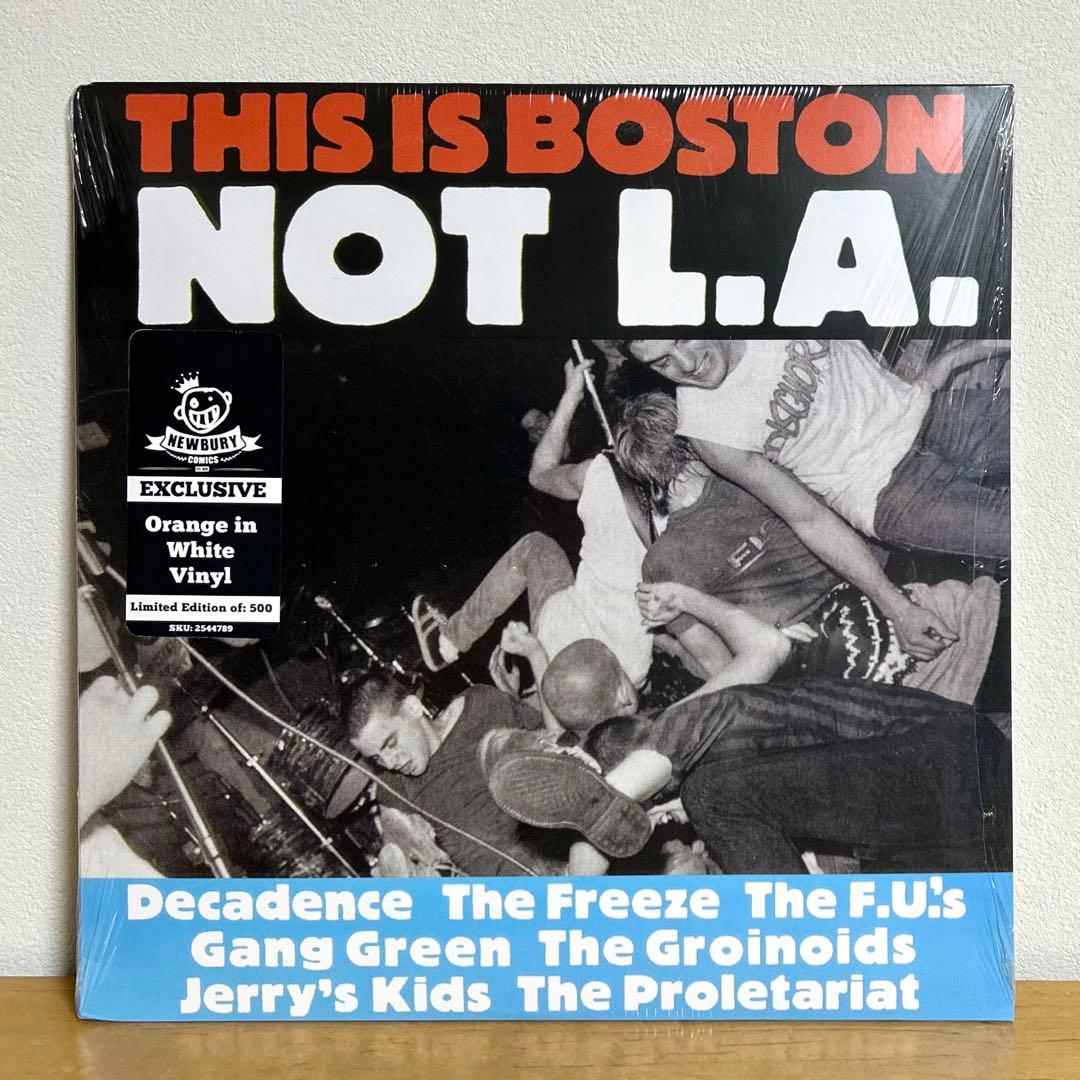【大名盤】V.A. THIS IS BOSTON NOT L.A. 未開封新品