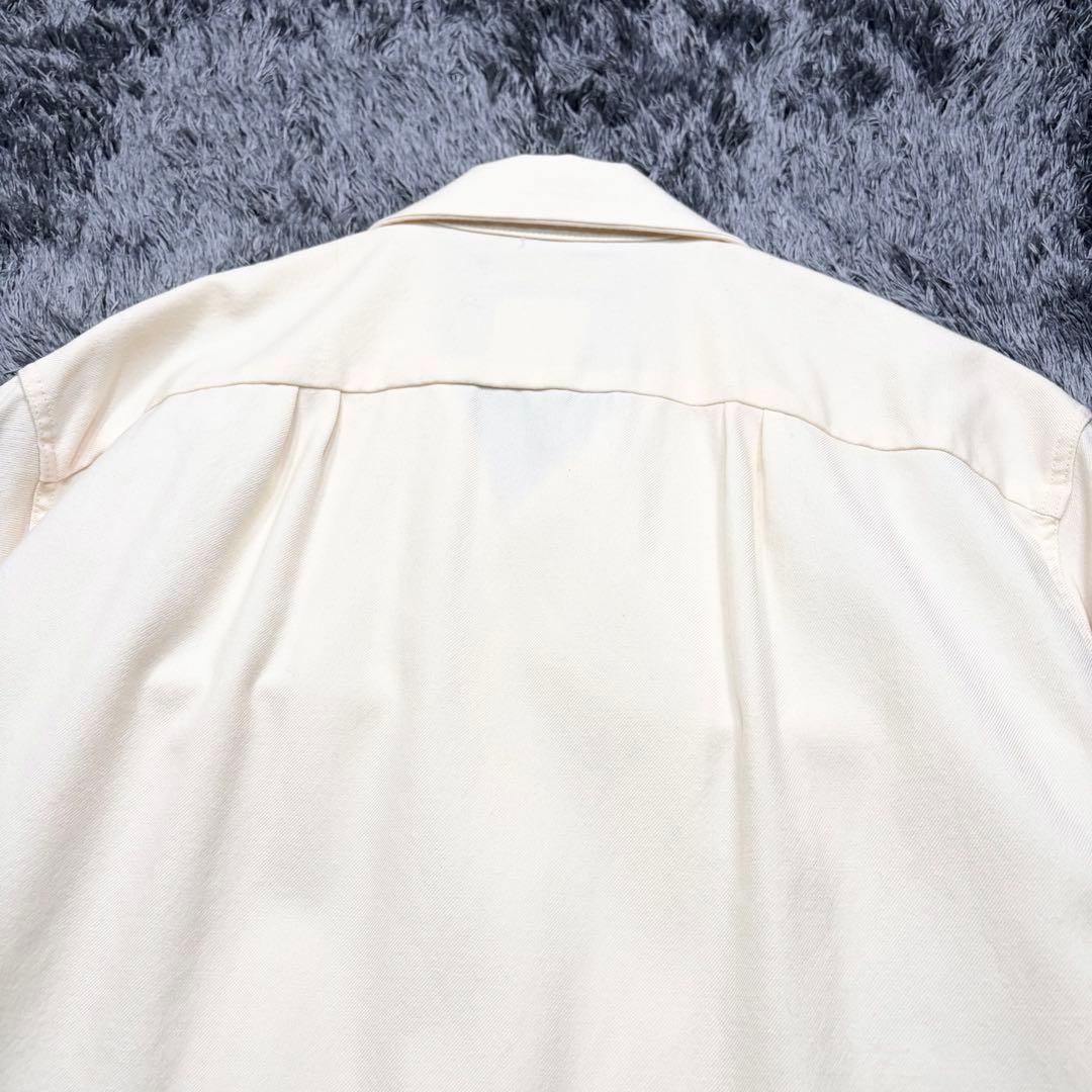 ✨美品✨マディソンブルー　ブランドロゴ　パールボタンシャツワンピース　羽織り