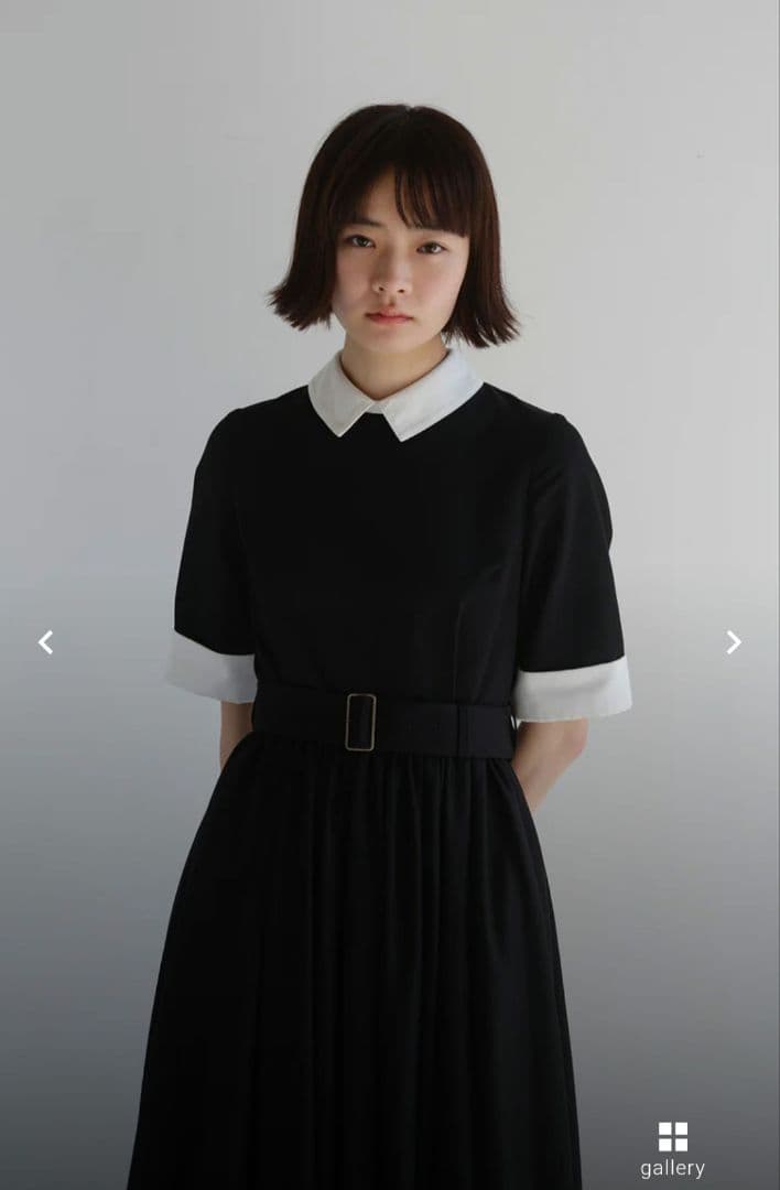 【THE DRESS #22】バイカラーワンピース