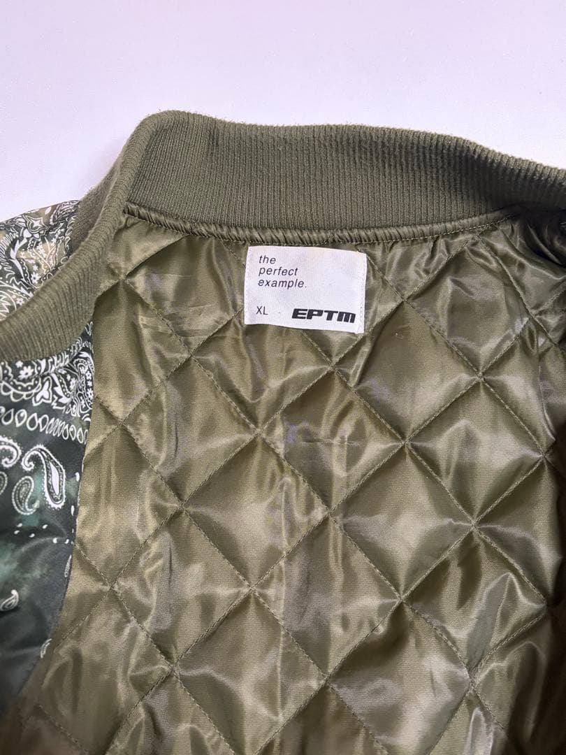 ジャケット・アウター EPTM TIE DYE BANDANA BOMBER JACKET XL