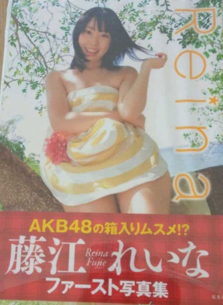 【送料無料】藤江れいな/サイン付き写真集/入手困難/AKB48/NMB48