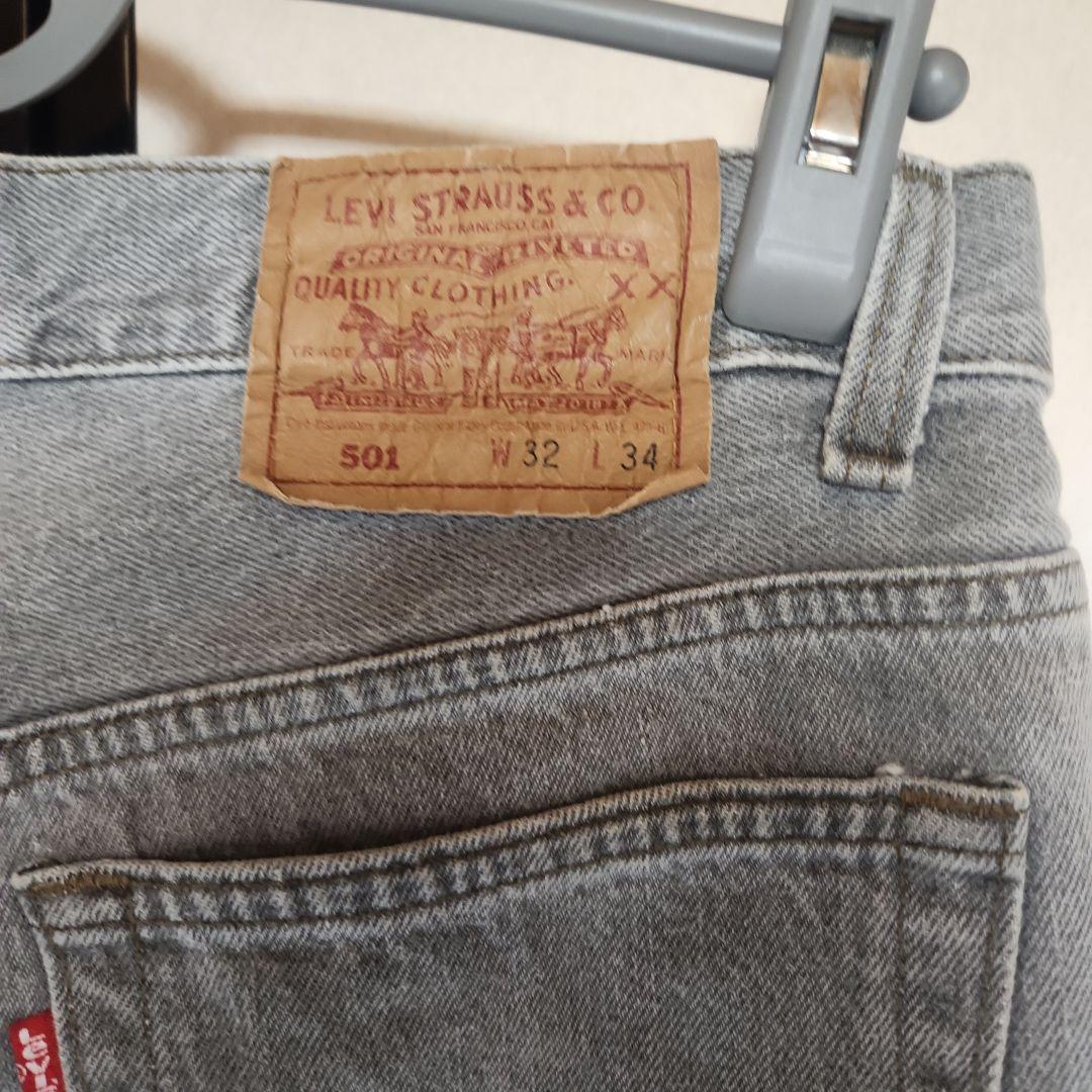 Levi's 501 USA製 501-0658 先染め　グレーフェード