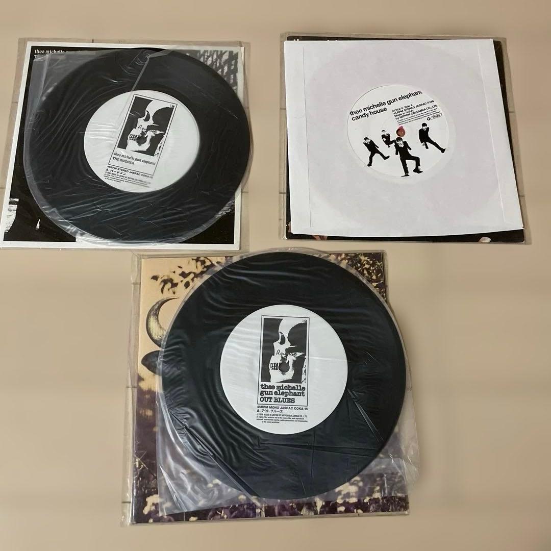 thee michelle gun elephant 7インチ　廃盤　まとめ