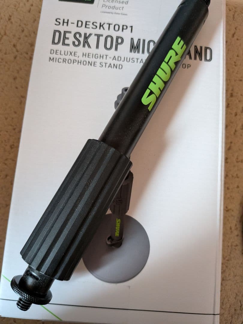 SM4 SHURE コンデンサーマイク/スタンドセット