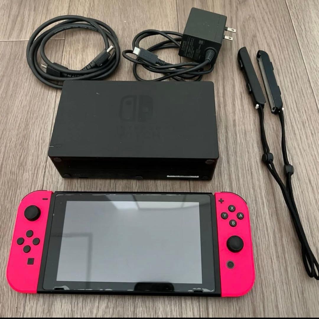 Nintendo Switch 本体 任天堂 スイッチ ネオンピンク