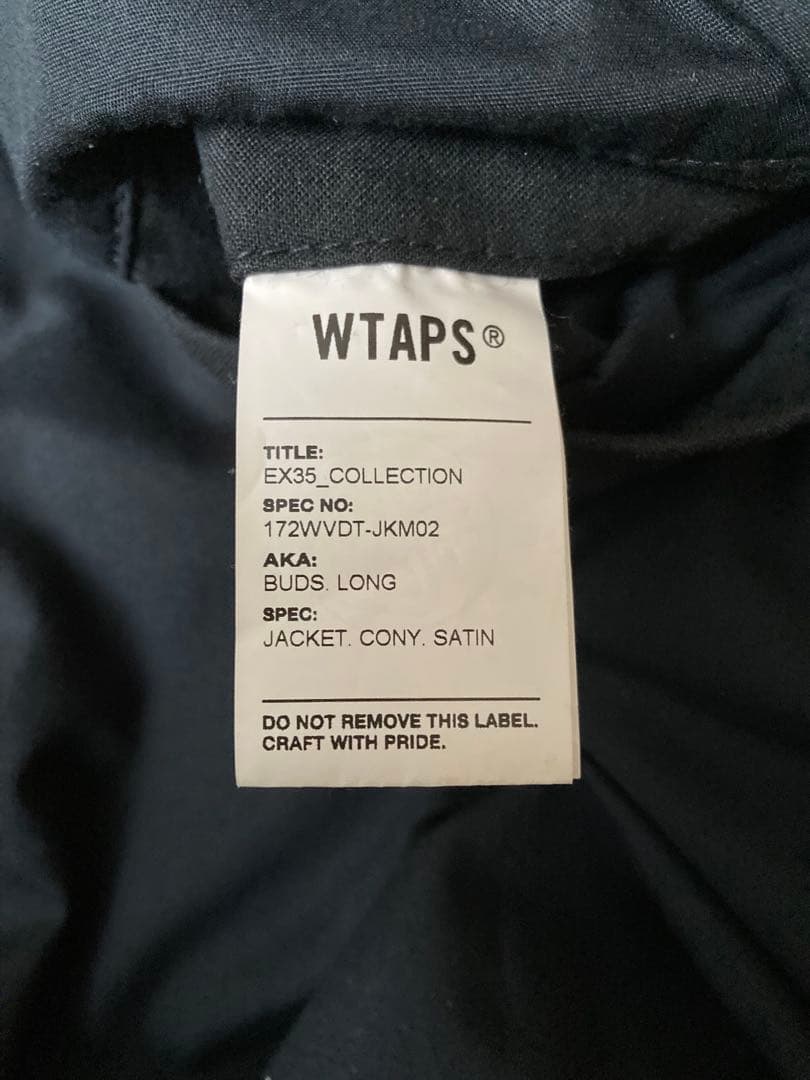 【希少】WTAPS BUDS. LONG JACKET BLACK コート
