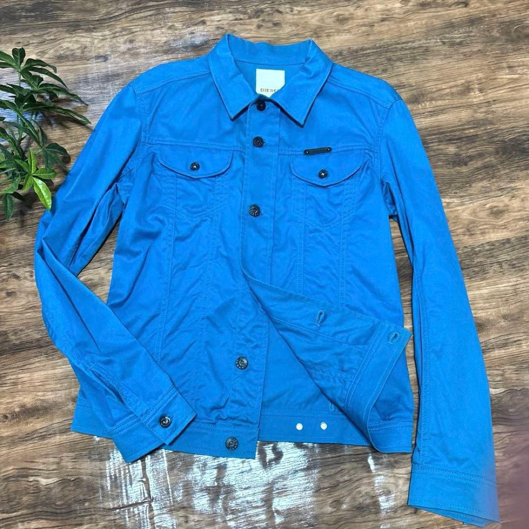 【極美品】DIESELディーゼル トラッカージャケット スカイブルー S 希少色