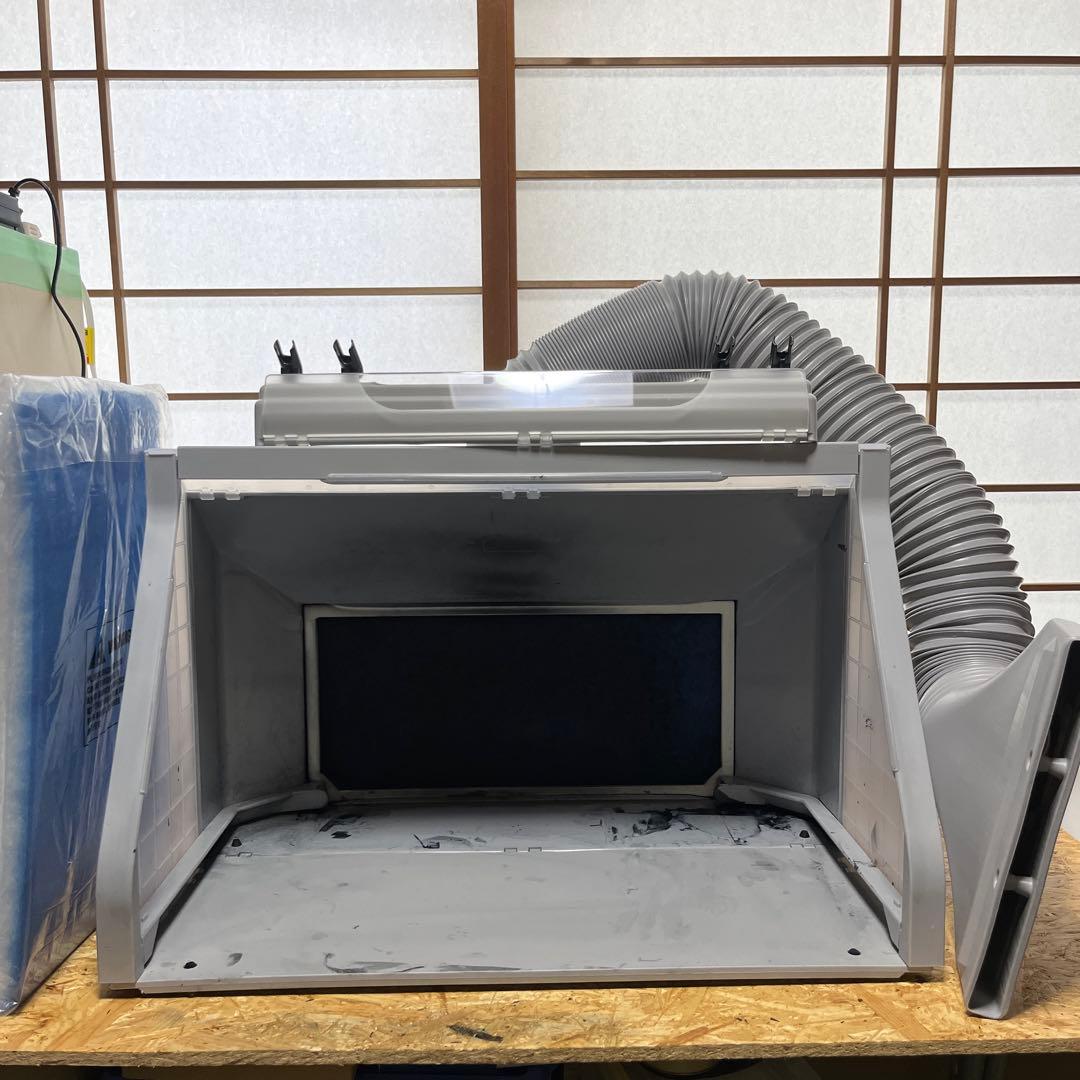 エアブラシ　塗装ブース　換気　使用5時間程度