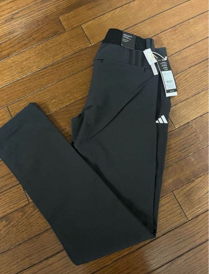 新品　アディダス　ゴルフ　L 黒　WIND.RDY EX STRETCH