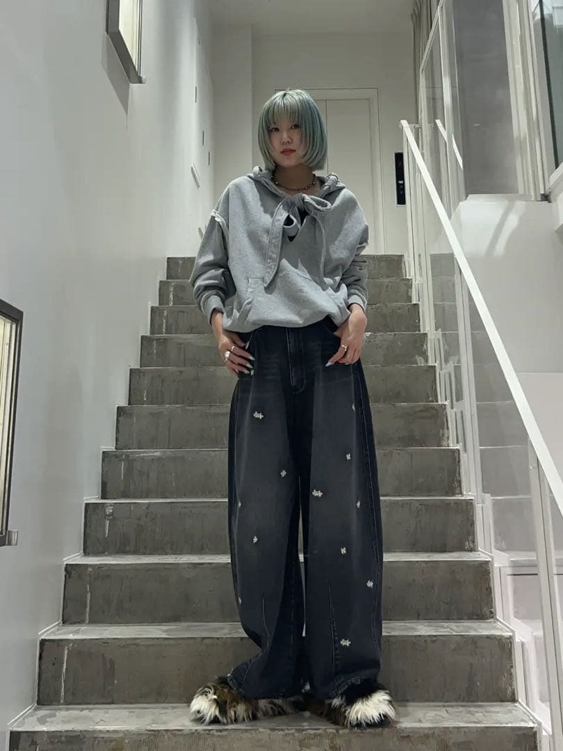 専用　maison special Slit Ribbon Hoodie
